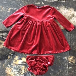Children’s Place velvet dress